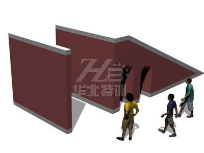 斜墙壕沟